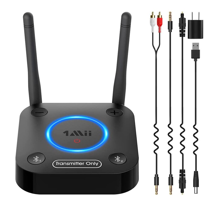 Transmitator Bluetooth 5.2 pentru TV, Dual Link, Optic/Coaxial, aptX HD si aptX-LL - imagine 9